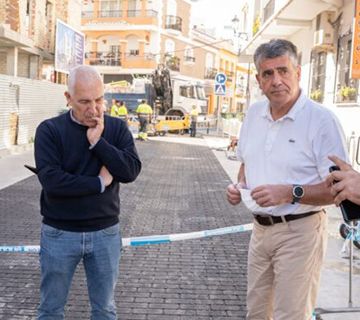 Mañana se abrirá al tráfico el tramo renovado de C/ Huertos
