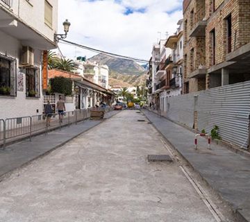 Trabajos de mejora en C/ Los Huertos