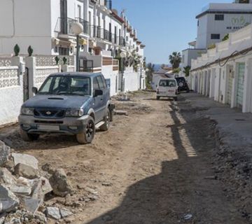 Da comienzo la reurbanización de C/ Bajamar