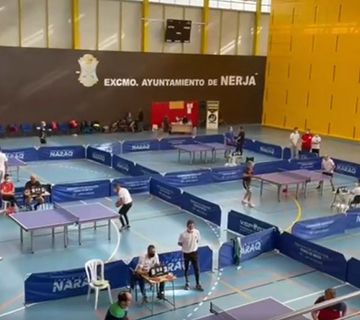 Éxito de participación en el I Torneo de Tenis de Mesa de Nerja