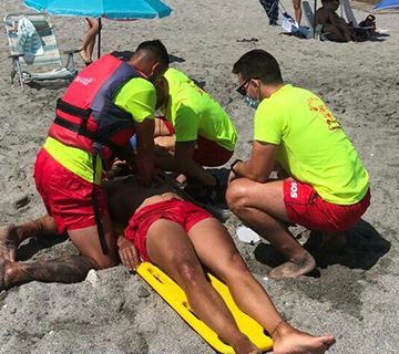 Pruebas para el servicio de socorrismo y vigilancia de playas