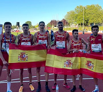 Boufaljat, medalla de plata con la selección española