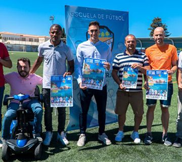 Triangular de fútbol contra la leucemia