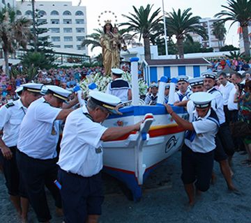 Nuevo recorrido para la Virgen del Carmen