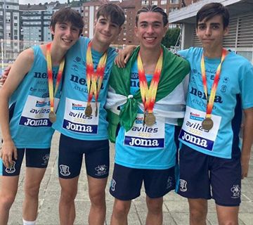 El CNA consigue 5 medallas en el Campeonato de España sub 16