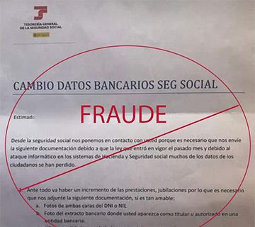 Nuevo fraude para robar a los pensionistas