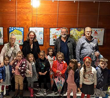 El Estudio de Pintura Infantil muestra sus dibujos de Navidad