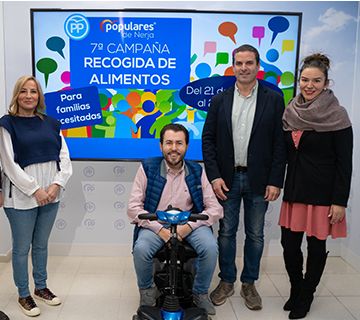 El PP pone en marcha la VII Campaña Navidad Solidaria