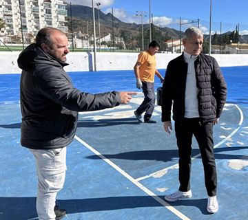 Mejora de la pista de fútbol sala del Polideportivo