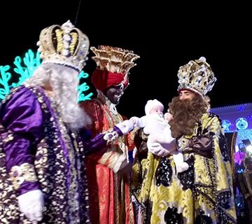 Los Reyes Magos llegan a Nerja