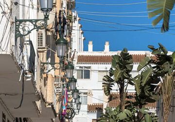 La Calle de las Flores renueva su alumbrado público