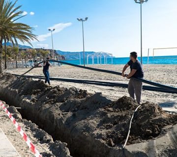 Se renueva la red de abastecimiento en Burriana