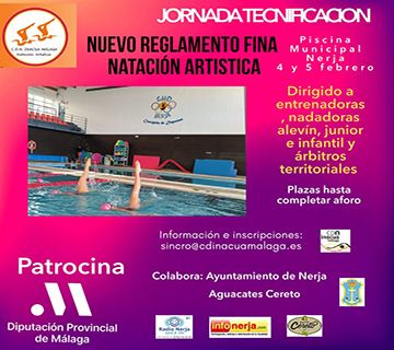 Jornada de tecnificación para natación artística