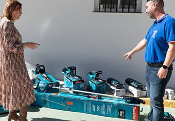 Nueva maquinaria para el Área de Jardinería