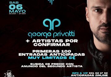 George Privatti pinchará en la fiesta Strictly de Jimmy´s