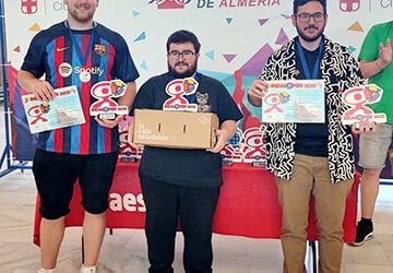 El nerjeño Fernando Sáez plata en el «IndalOpen 2023»
