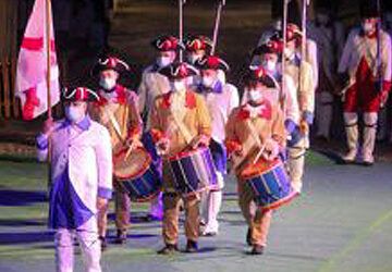 Desfile histórico en memoria de Bernardo de Gálvez