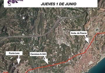 Cortes de tráfico por la vuelta ciclista