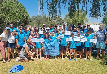 14 podios para la Escuela Municipal de Natación