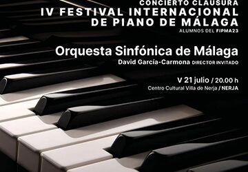 Concierto de clausura del IV Festival Internacional de Piano