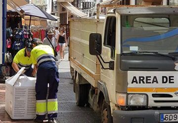 Servicio de recogida de cartón comercial