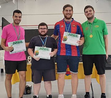 El nerjeño Fernando Sáez plata en el «Aldeilla Open»