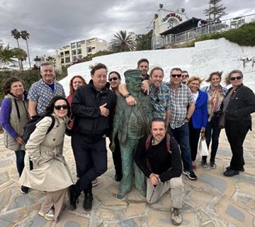Profesionales internacionales del cine visitan Nerja