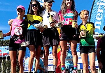 Manuel Anguita y Cristina Salazar lideran el Almijara Trail