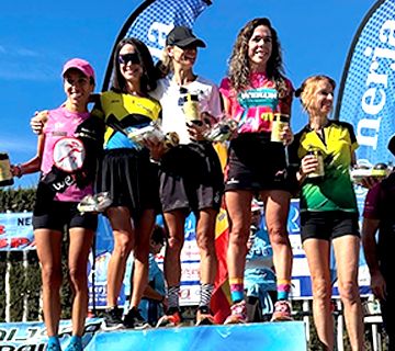 Manuel Anguita y Cristina Salazar lideran el Almijara Trail