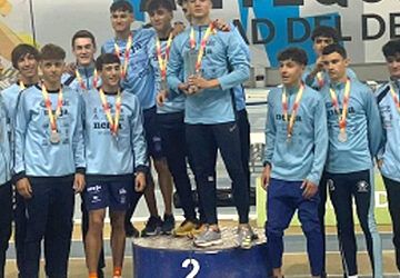 El equipo masculino Sub20, subcampeón de España