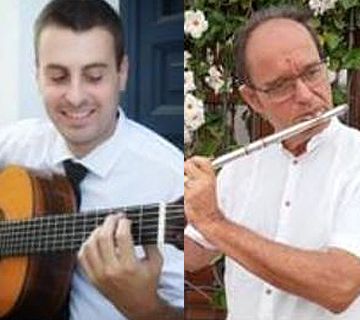 Concierto de guitarra y flauta en el Museo de Nerja