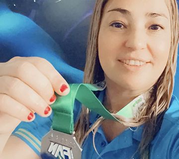 Sonia Cánovas, medalla de plata en el Campeonato de Andalucía