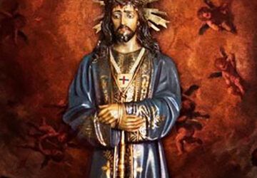 Veneración y besapiés de Jesús Medinaceli