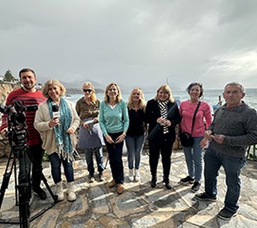 Canal Sur graba un programa en Nerja