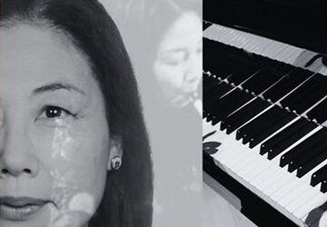 Tsukiko Amakawa y Paloma Carrasco, en el Museo de Nerja