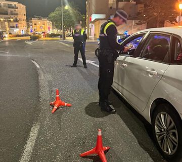 Nueva campaña de seguridad de la DGT en Nerja