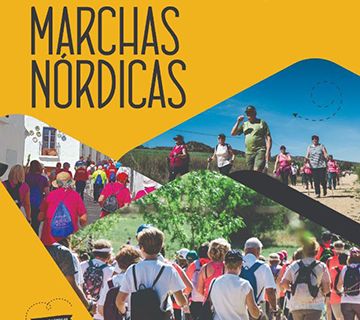 Los mayores de Nerja en las Jornadas de Marcha Nórdica