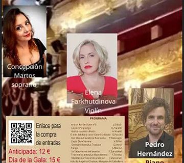 Gala lírica en el Centro Cultural Villa de Nerja