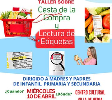 Taller sobre cesta de la compra y lectura de etiquetas