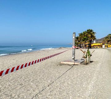 Obras de emergencia en El Playazo y La Torrecilla