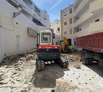 Comienzan las obras de calle Horizonte