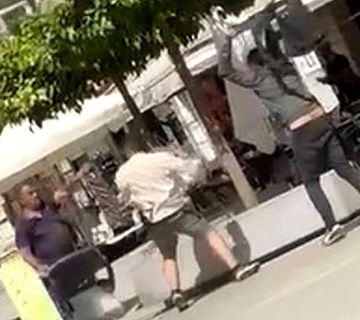 Agresión en una céntrica cafetería de Nerja