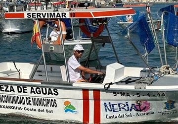 Comienza el servicio de limpiezas de aguas