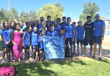 Ocho nuevos podios para la Escuela Municipal de Natación