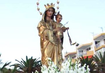 Nerja vive la festividad de la Virgen del Carmen