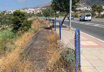 Sale a licitación la ampliación del acerado de la carretera entre Nerja y Maro