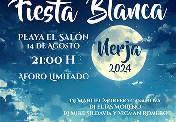 Nerja se prepara para la XV edición de la Fiesta Blanca