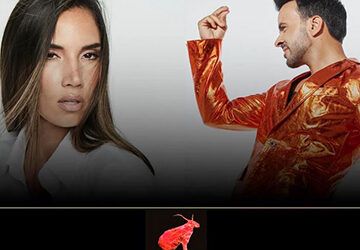 India Martínez y Luis Fonsi en el Festival de la Cueva