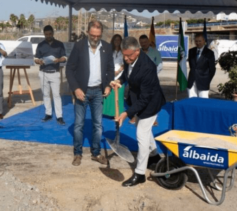 Colocada la primera piedra del nuevo Centro de Salud de Nerja