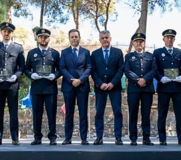 Reconocimiento a catorce agentes y oficiales de la Policía Local